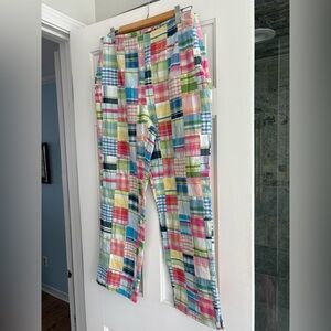 Brooks Brothers Multicolor Patchwork Pants